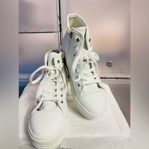 White High Top Sneakers
